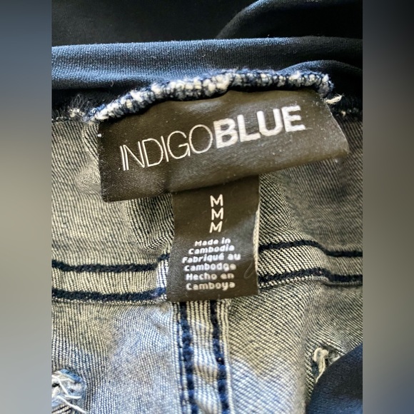 Indigo Blue maternity skinny jeans - Picture 3 of 3